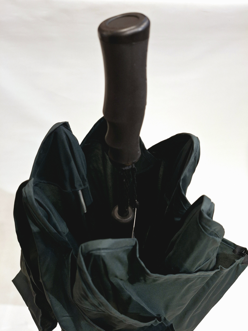 Parapluie Blunt Sport géant droit manuel uni vert Forest (d 147 cm) Housse bandoulière - Solide & anti vent