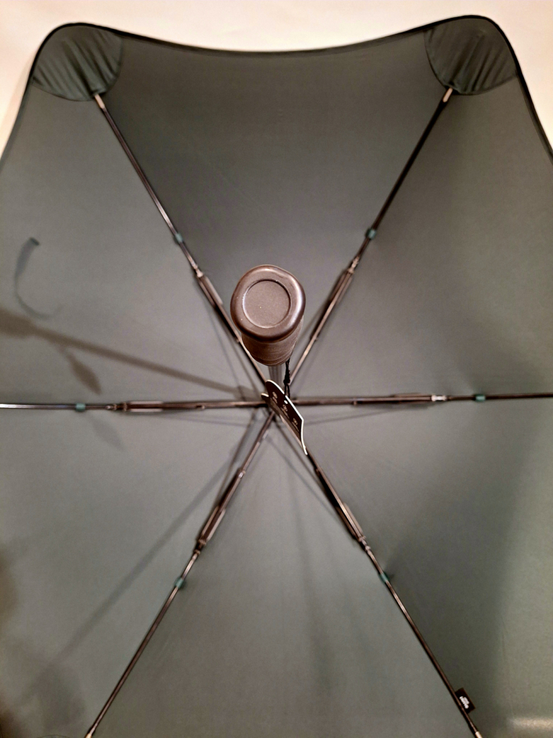 Parapluie Blunt Sport géant droit manuel uni vert Forest (d 147 cm) Housse bandoulière - Solide & anti vent