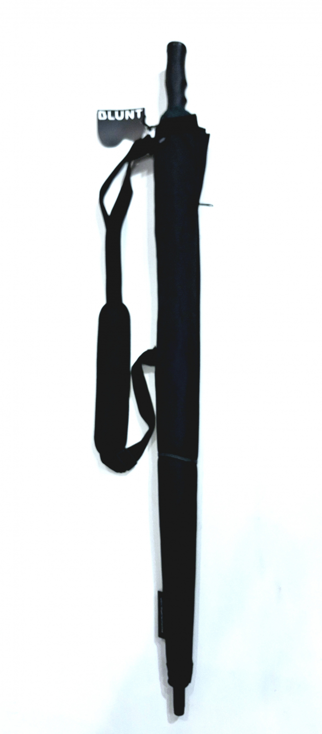 Parapluie Blunt Sport géant droit manuel uni vert Forest (d 147 cm) Housse bandoulière - Solide & anti vent
