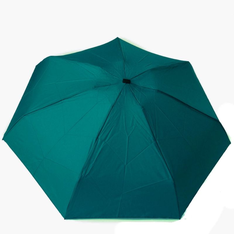 Mini parapluie de poche pliant plat 16 cm bleu marine Chic il pleut, léger 200g et solide