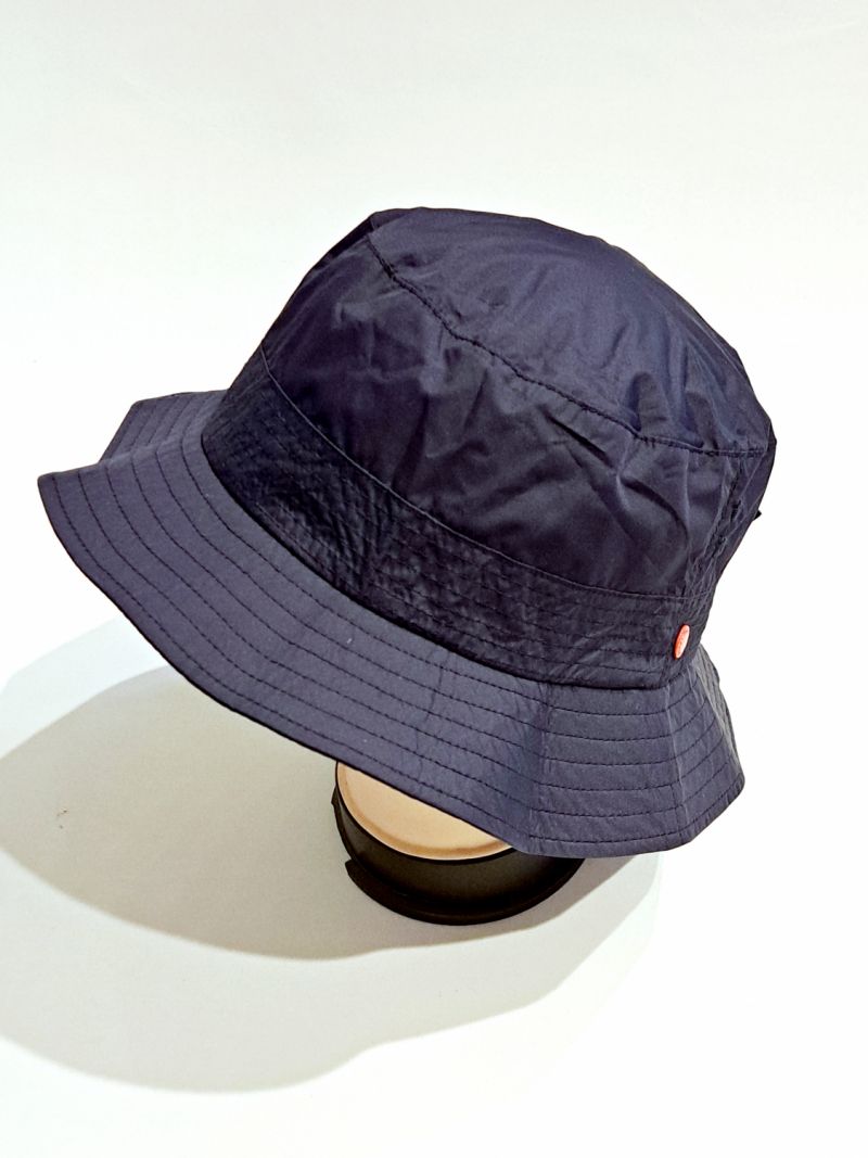 Chapeau de pluie bleu marine avec un tissu recyclé T/L,XL/57/58/59 - léger & idéal tous les temps