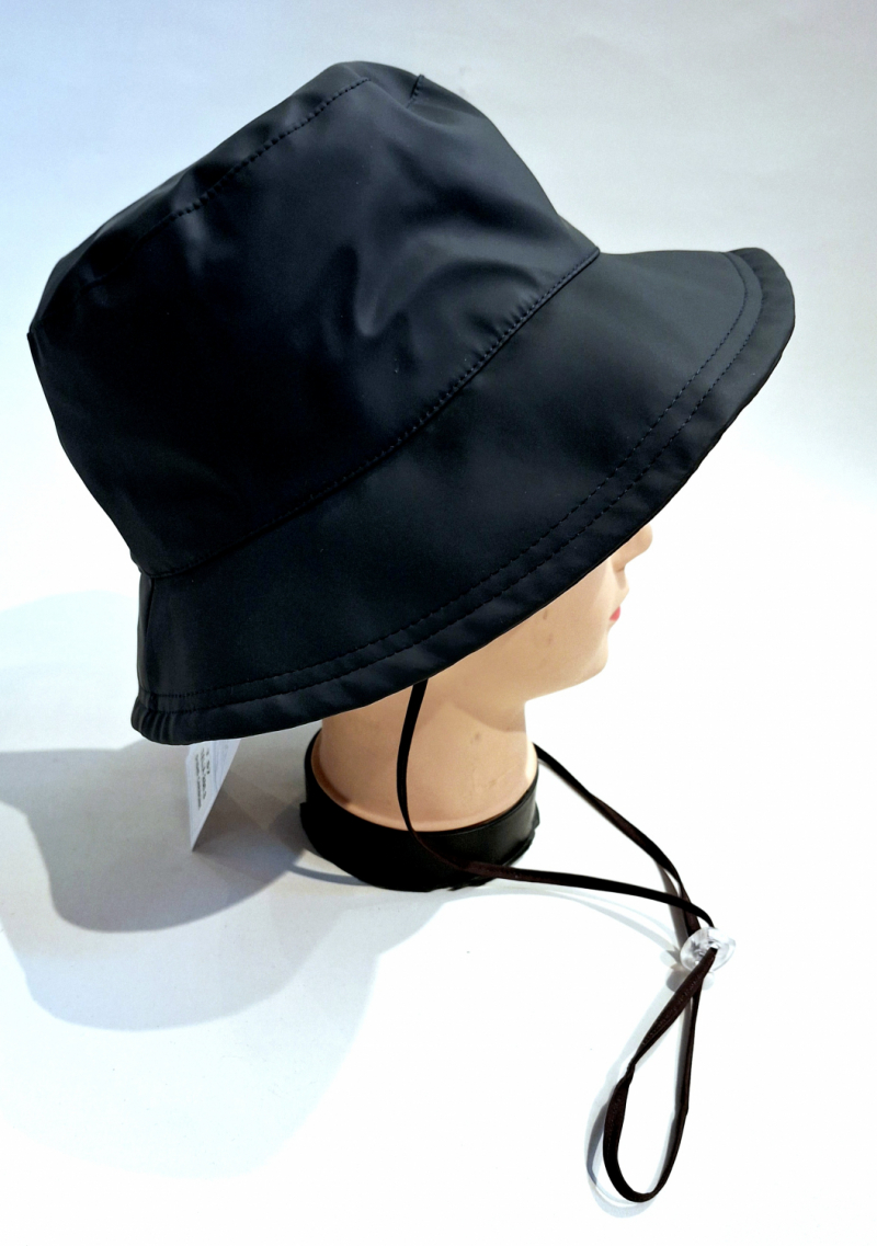 Chapeau de pluie uni gris mâte + cordon réglable OFFERT Telia français - Léger - M / T57