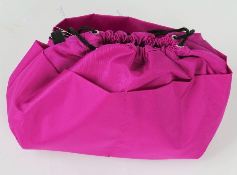 Sac pochon imperméable en fuchsia, léger et pratique