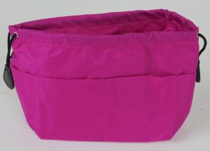 Sac pochon imperméable en fuchsia, léger et pratique