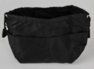 sac pochette pochon noir Smati, pratique et léger