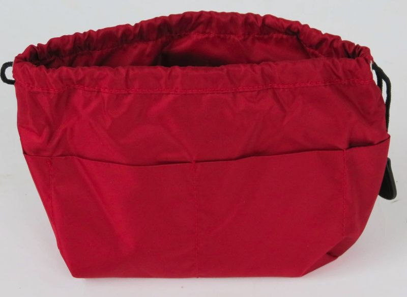 sac pochette pochon pour femme rouge carmin Smati