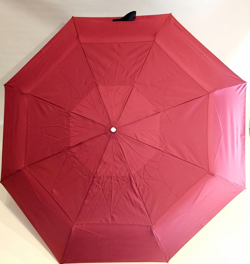 Parapluie pliant golf automatique rouge double toile Ezpeleta, XXL et résistant