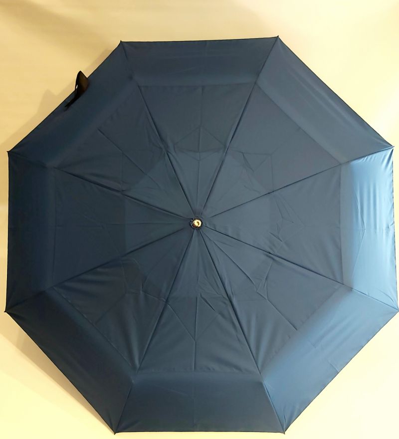 Parapluie golf mini pliant automatique bleu marine - housse zippée - XXL 125 cm & résistant