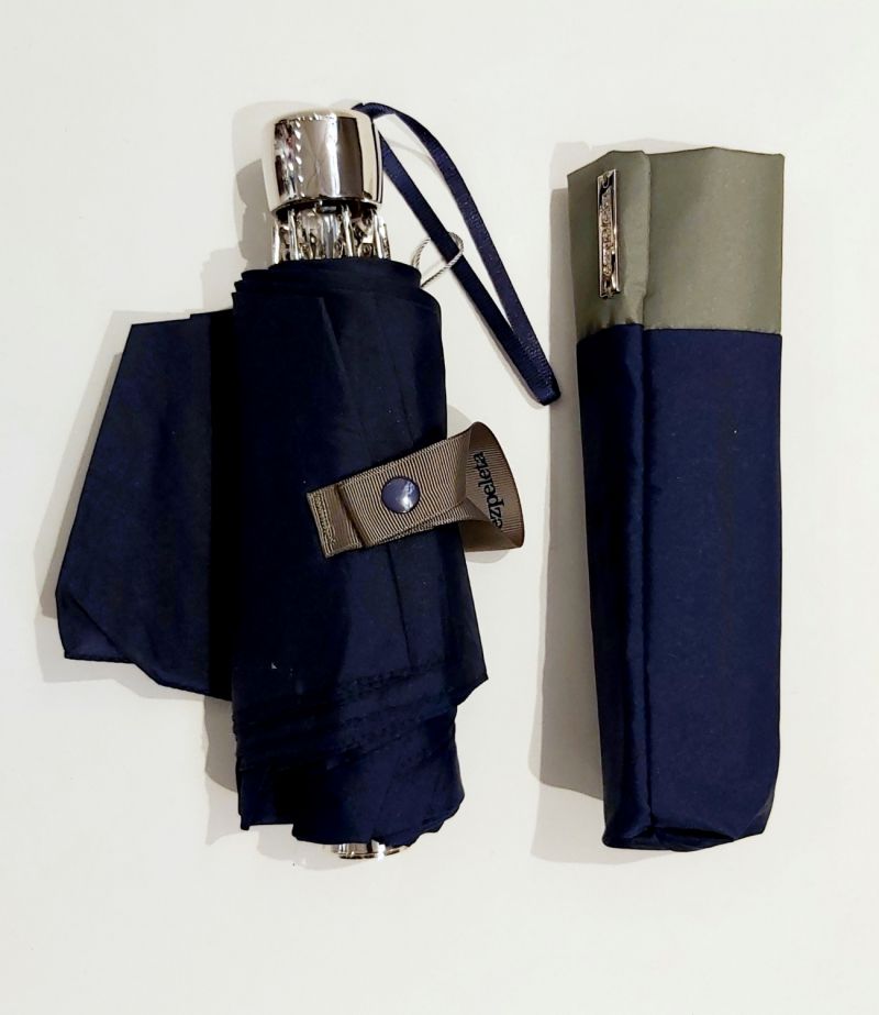  Parapluie mini inversé manuel bleu marine (monture Knirps) / Ezpeleta : Solide & Anti vent