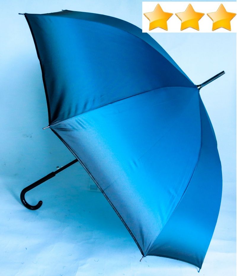 EXCLUSIVITE : Parapluie long automatique uni degrade bleu Ezpeleta, léger, anti vent et pas cher